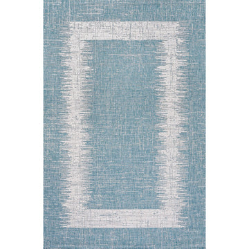 Scandi Minimalist Border Indoor/outdoor Area Rug